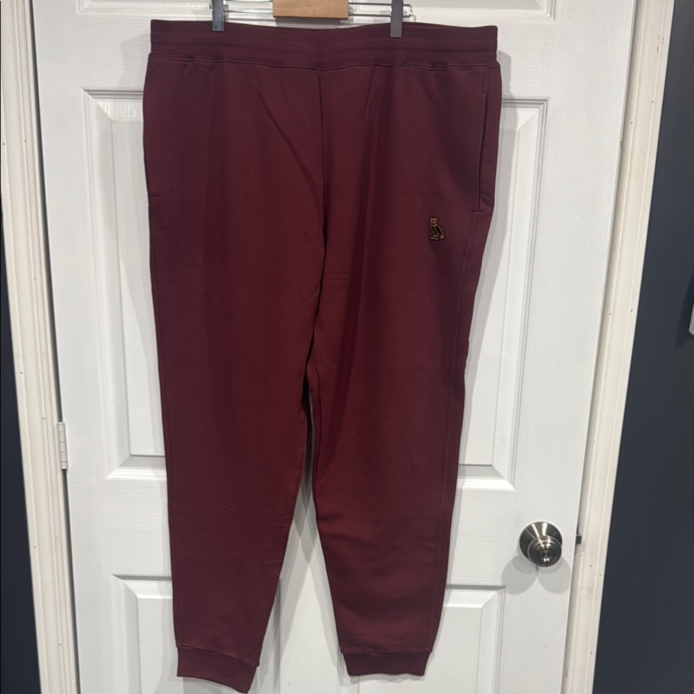Men's Maroon Jogger Pants